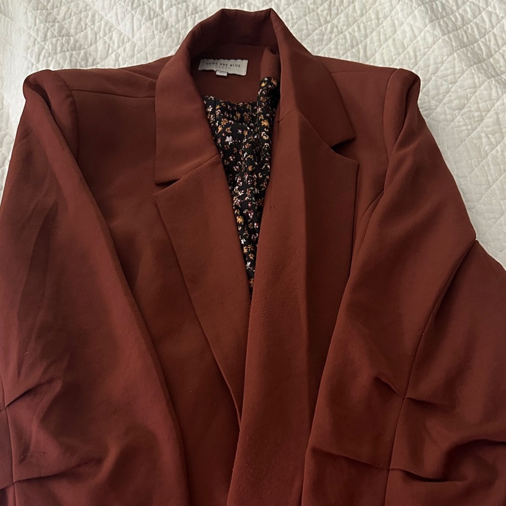 Skies Are Blue Terracotta Blazer